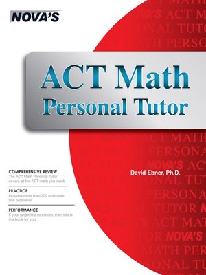 cover image of ACT Math Personal Tutor